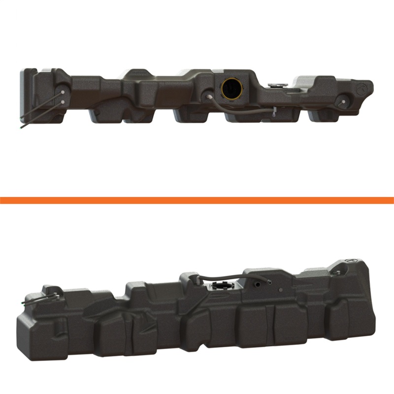 Ford Chassis Mid-Ship Fuel Tank - Titan Fuel Tanks - XXL - Black - `17-`24